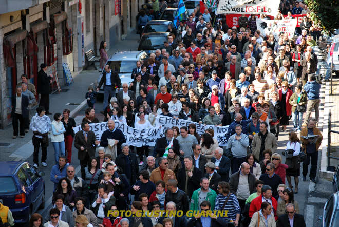 Manifestazione pro ospedale